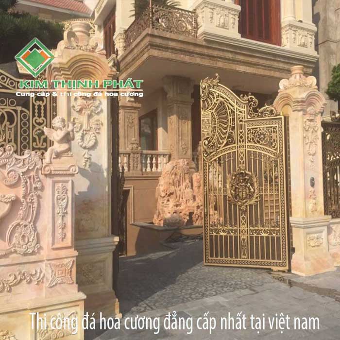 cột đá hoa cương vuông 267