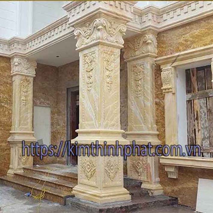 Đá hoa cương cột sang trọng với nhiều nét dẹp cho nhà thờ, cột đá nền đá cầu thang đá marble đá tự nhiên