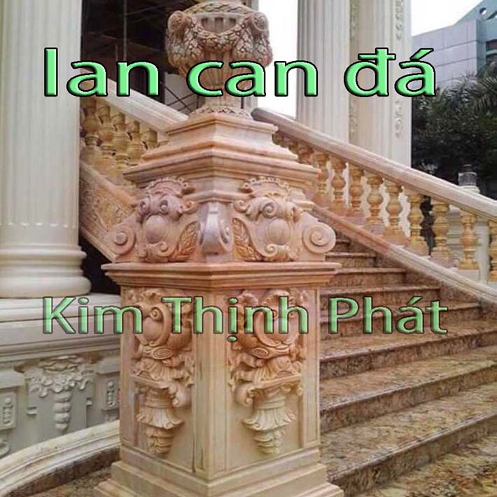 Lan cang đá hoa cương 005 nhà máy sản xuất lan can