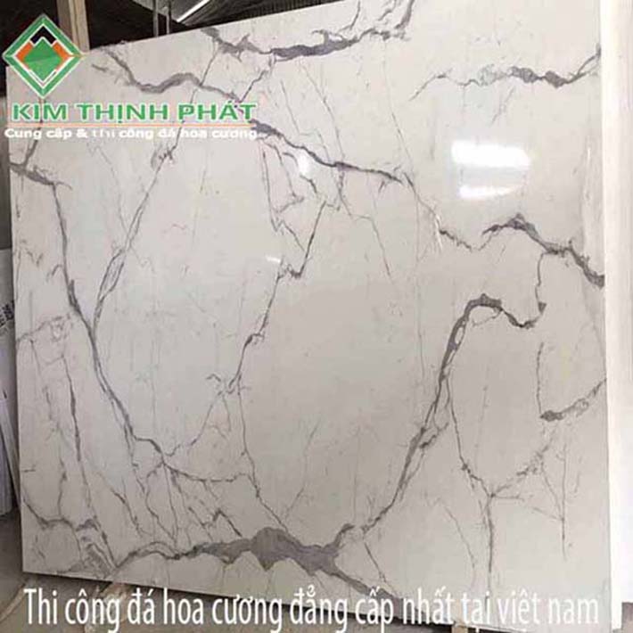 Đá marble vân trắng