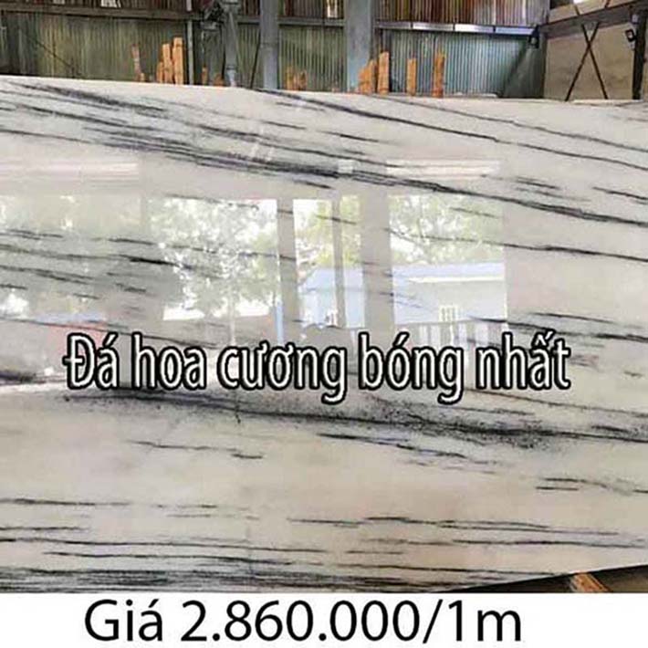 Đá marble vân trắng