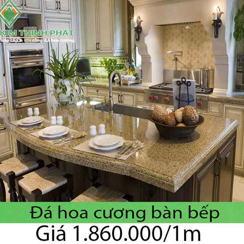 Giá đá hoa cương bếp granite không thể phủ nhận vẻ đẹp