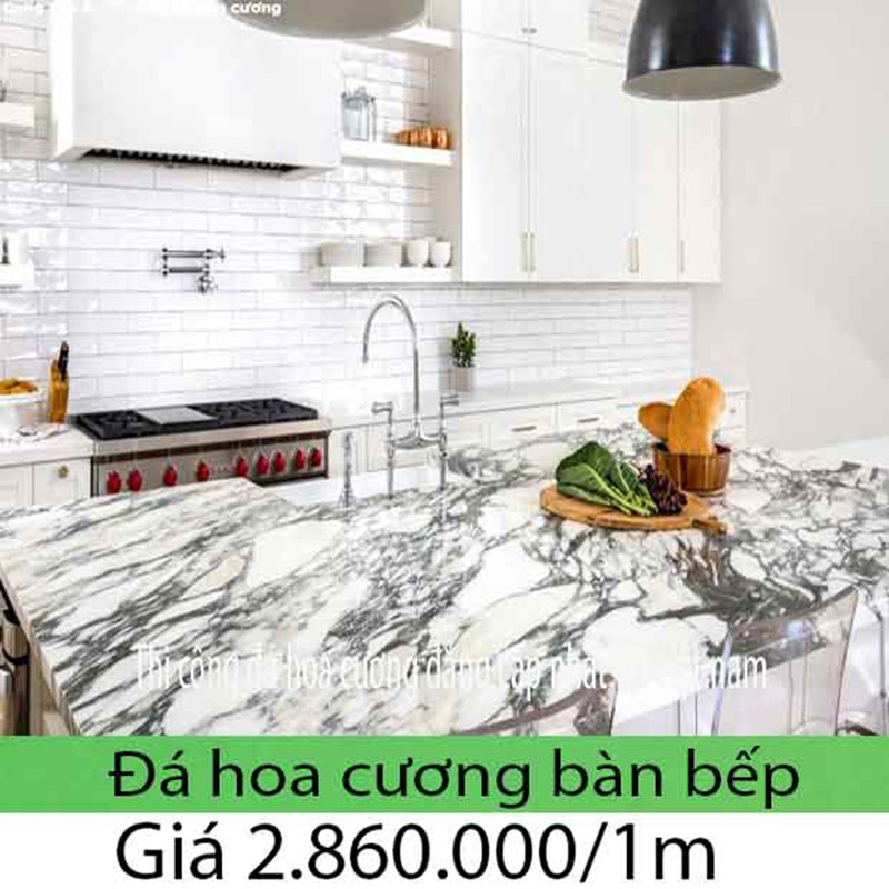 Giá đá hoa cương bếp granite hoặc theo mục đích sử dụng là loại đá hiện nay