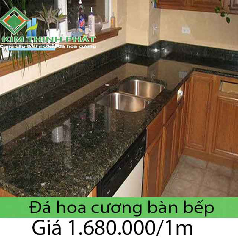 Giá đá hoa cương bếp granite đem lại một sự sang trọng và quyền quý khó cưỡng