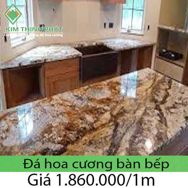 Giá đá hoa cương bếp granite Rất nhiều người đã lựa chọn màu sắc để trang trí