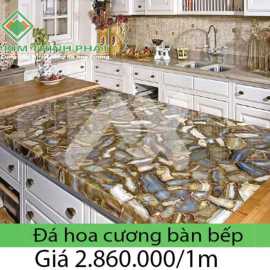 Đá hoa cương bếp granite nâu