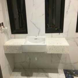 Bếp đá hoa cương 73 giá 200 mẫu đá bàn bếp granite - marble